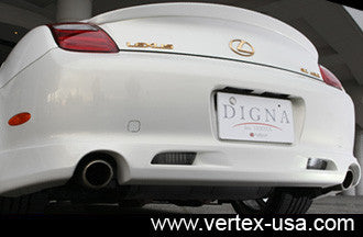 Lexus SC430 Vertex Digna Rear Half Lip